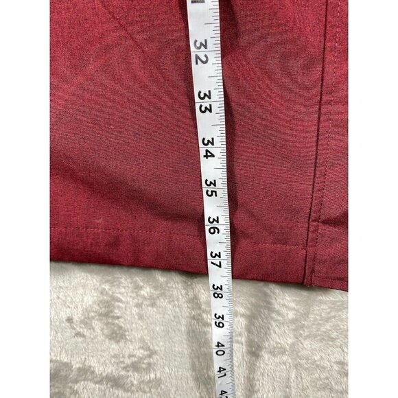 Lands' End Women's Primaloft Insulated Winter Coat | Burgundy | Size Medium - Picture 15 of 16
